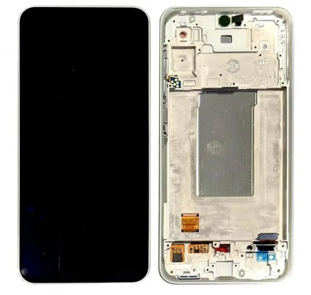 A36 5G / A366 - Ecran Display SAMSUNG A36 5G / A366 Service Pack CU RAMA - LIME GREEN