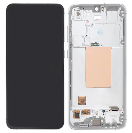 S24 FE / S721 - Ecran Display SAMSUNG S24 FE / S721 Service Pack - WHITE ( Blue / Mint / Gray / Yellow )