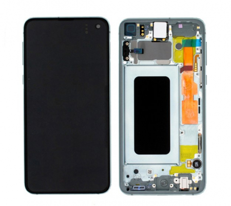 Galaxy S - Ecran Display Samsung S10 / G973F Service Pack - PRISM SILVER