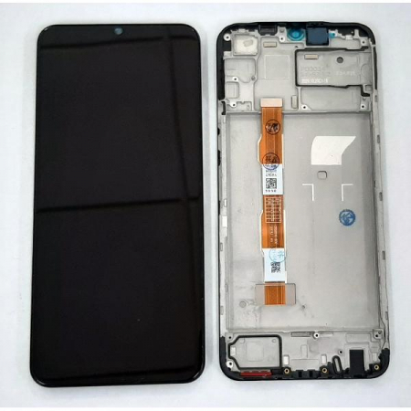 VIVO COMPATIBILE - Ecran Display VIVO Y20s Compatibil CU RAMA - BLACK / NEGRU V2029, V2029_PK