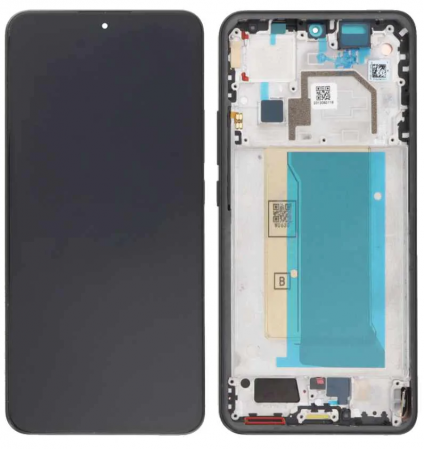 13T / 13T PRO - Ecran Display Xiaomi 13T 5G / 13T Pro Service Pack Cu Rama - Black
