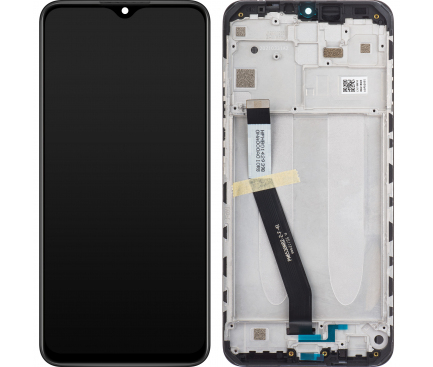 6 / 6A - Ecran Display Xiaomi Redmi 9 2020 Cu Rama SERVICE PACK - NEGRU