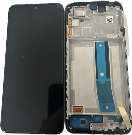 Redmi Note 11 - Ecran Display XIAOMI Redmi Note 11 4G Service Pack Cu Rama - NEGRU