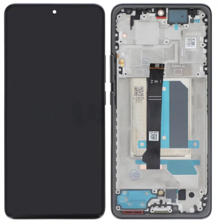 Ecrane Pentru XIAOMI - Ecran Display Xiaomi Redmi Note 14 Pro+ 5G Service Pack CU RAMA - TARNISH