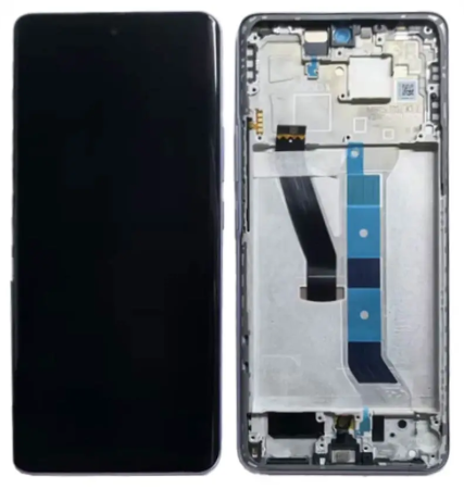 Ecrane Pentru XIAOMI - Ecran Display Xiaomi Redmi Note 15 5G Service Pack CU RAMA - PURPLE
