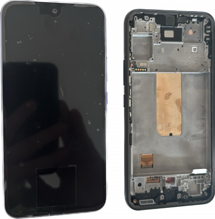 A54 5G 2023 / A546 - Ecran Display Samsung A54 5G 2023 / A546 - Service Pack cu Rama -NEGRU