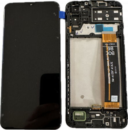 Galaxy M - Ecran Display COMPATIBIL Cu SAMSUNG M13 4G 2022 / M135F Cu rama - NEGRU