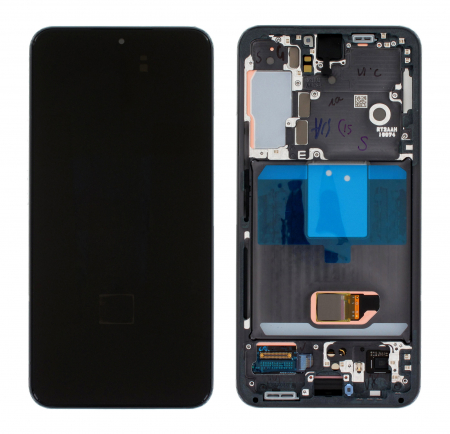 S901B / S22 2022 - Ecran Display SAMSUNG Galaxy S901B / S22 2022 - Service Pack Cu Rama NEGRU