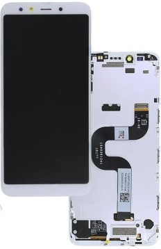 Xiaomi Mi A2 / Mi 6X 2018 - Ecran LCD Display Xiaomi Mi A2 / Mi 6X 2018 Service Pack Cu Rama - ALB
