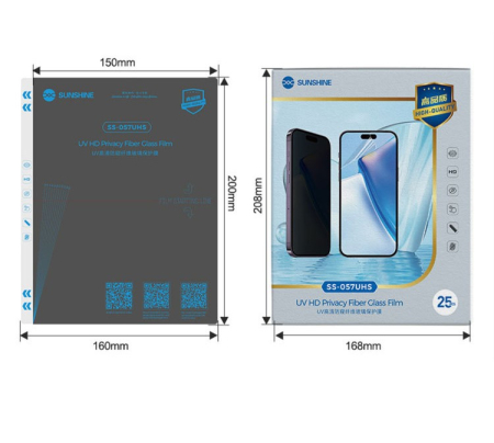 FOLII SILICON SUNSHINE - Folie Protectie Hydrogel UV HD SUNSHINE SS-057 UHS - UV PRIVACY