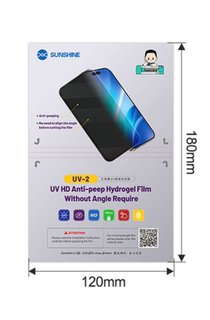 FOLII SILICON SUNSHINE - Folie Protectie Hydrogel SUNSHINE UV-2 HD FILM - PRIVACY
