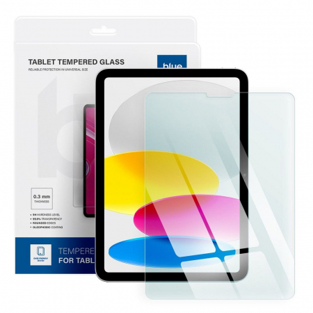 Folii de Protectie - Folie Protectie Sticla Blue Star Compatibila cu iPad 10 GEN 10.9" (2022)