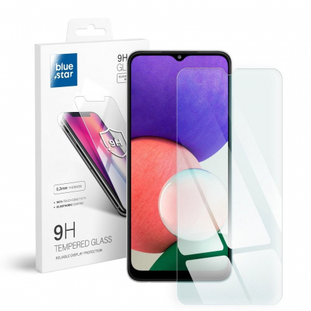 Folii Samsung - FOLIE Sticlă securizată Blue Star Compatibil Cu SAMSUNG A23 4G - 5G / A235 / A236 - TRANSPARENT
