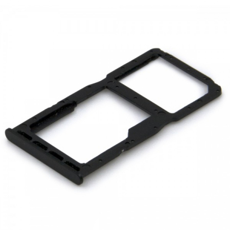 Piese COMPATIBILE CU HUAWEI - Suport SIM Compatibil Cu P30 Lite - NEGRU