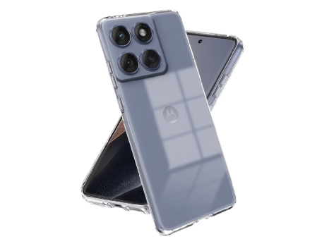 Huse MOTOROLA - Husa Clear Case COMPATIBIL Cu Motorola Edge 70 / X70 Air 5G 2.0 mm - TRANSPARENT