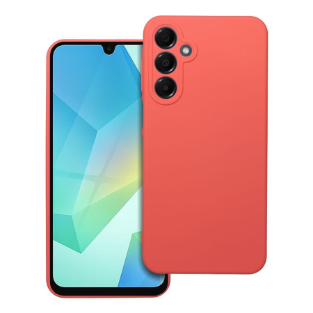 Huse SAMSUNG - Husa SILICONE CASE Compatibil Cu SAMSUNG A16 / A165 / A166 - PEACH