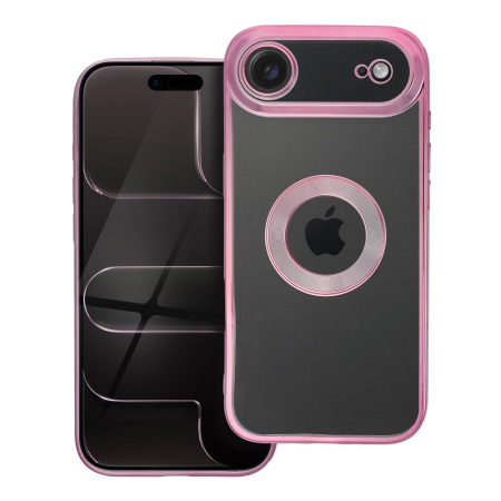 Huse IPHONE - Husa Silicon Case Glam COMPATIBIL Cu IPHONE 17 AIR - ROSE PINK