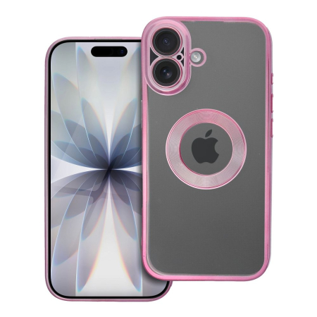 Huse IPHONE - Husa Silicon Case Glam COMPATIBIL Cu IPHONE 17 - ROSE PINK