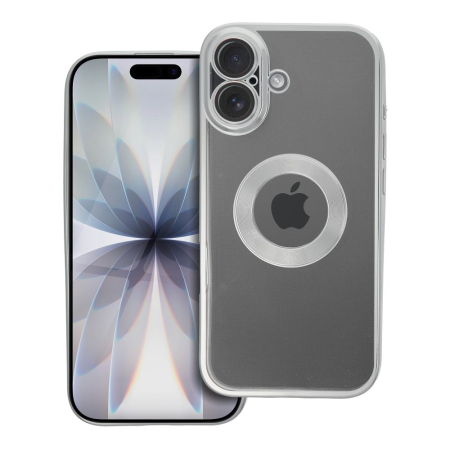 Huse IPHONE - Husa Silicon Case Glam COMPATIBIL Cu IPHONE 17 - SILVER
