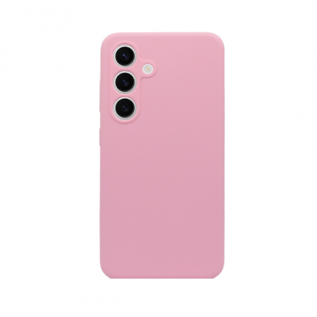 Huse IPHONE - Husa SKIN Case Silicon Compatibil Cu Samsung S25 plus / S936 - Light Pink