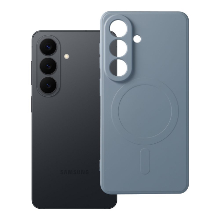 Huse Telefoane - Husa Silicon Mag Cover MagSafe Compatibil Cu Samsung S26 / S941 - ALBASTRU DESCHIS