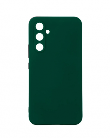 Huse SAMSUNG - Husa SILICON MATT TPU Case COMPATIBIL cu Samsung Galaxy A55 5G / A556 - DARK GREEN