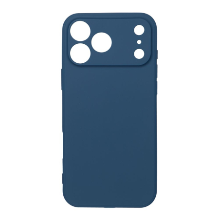 Huse Telefoane - Husa Silicon Soft Case COMPATIBIL Cu IPHONE 17 PRO - DARK BLUE