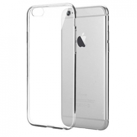 Huse IPHONE - HUSA SILICON Spate 2.0 mm COMPATIBIL cu Iphone 6 PLUS / 6S PLUS - Transparenta