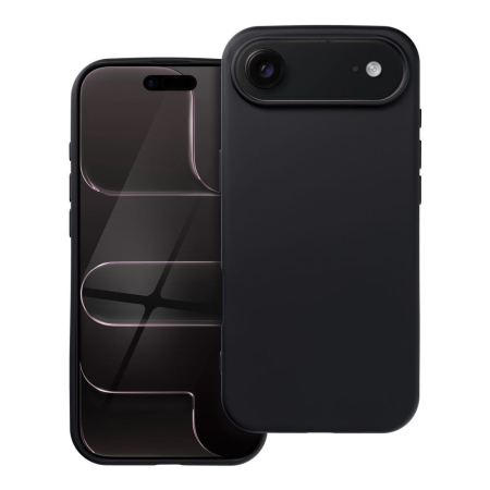 Huse IPHONE - Husa SILICONE CASE Compatibil Cu IPHONE 17 AIR - NEGRU
