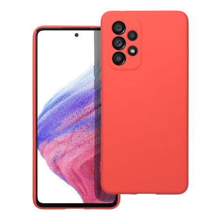 Huse SAMSUNG - Husa SILICONE CASE Compatibil Cu SAMSUNG A53 5G / A536 - PEACH