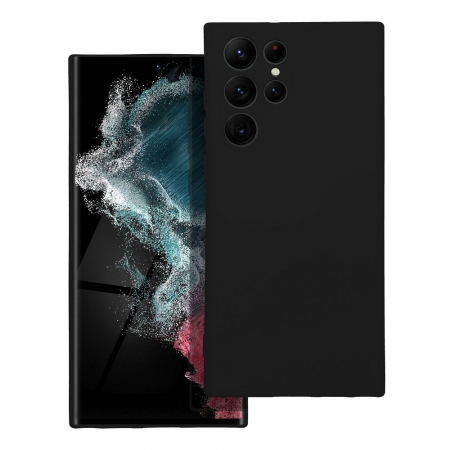 Huse Telefoane - Husa SILICONE CASE Compatibil Cu SAMSUNG S22 ULTRA / S908 - NEGRU