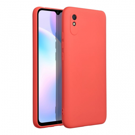 Huse XIAOMI - Husa SILICONE CASE Compatibil Cu XIAOMI REDMI 9A - PEACH
