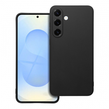 Huse SAMSUNG - Husa Silicon MATT CASE Compatibil Cu SAMSUNG S25 Plus / S936 - NEGRU