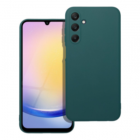 Huse SAMSUNG - Husa Silicon MATT CASE Compatibil Cu SAMSUNG A25 5G / A256 - VERDE INCHIS