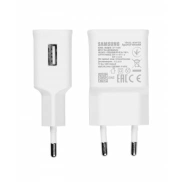 Incarcatoare Priza - Incarcator Retea EP-TA200EWE Samsung USB-A 15W Service Pack NEGRU - ALB