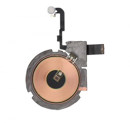 Piese IPHONE - Modul Incarcare Wireless cu Banda Flex Blitz NFC COMPATIBIL Cu IPHONE 15 Pro