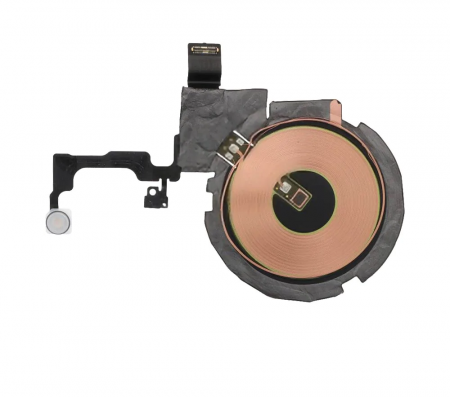 Piese IPHONE - Modul Incarcare Wireless cu Banda Flex Blitz NFC COMPATIBIL Cu IPHONE 15 Pro MAX