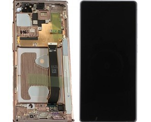 Galaxy N - Ecran Display Samsung NOTE 20 ULTRA 5G / N985 / N986 Service Pack Cu Rama - AURIU / BRONZ