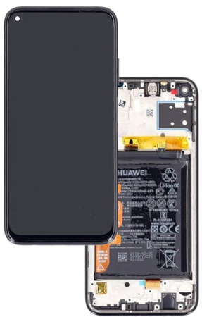 Ecrane COMPATIBILE pentru HUAWEI - Ecran Display HUAWEI P40 LITE ORIGINAL Service-Pack - Breathing Crystal JNY-L21A JNY-L01A JNY-L21B JNY-L22A JNY-L02A JNY-L22B