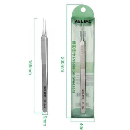 Instrumente si Consumabile - Penseta Ascutita RELIFE RT-14A NON MAGNETIC