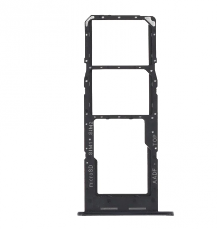 Piese SAMSUNG - Suport Sim COMPATIBIL Cu SAMSUNG A14 5G / A146P - NEGRU