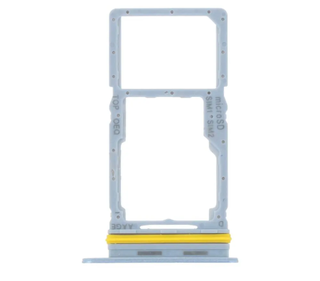 Piese SAMSUNG - Suport Sim COMPATIBIL Cu SAMSUNG A17 4G / A175 - CLEAR BLUE