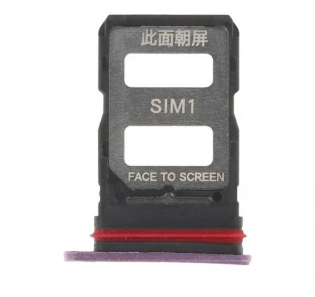 Piese XIAOMI - Suport SIM COMPATIBIL cu Xiaomi Redmi Note 14 Pro 5G - PURPLE