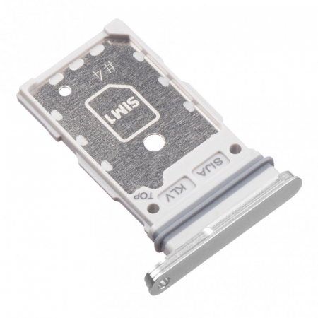 Piese SAMSUNG - Suport SIM COMPATIBIL cu Samsung S22 S901 / S22 Plus S906 - Withe