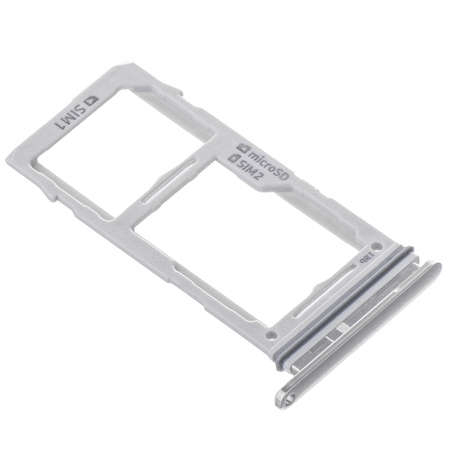 Piese SAMSUNG - Suport SIM COMPATIBIL cu SAMSUNG S10 Plus / G975 - Alb
