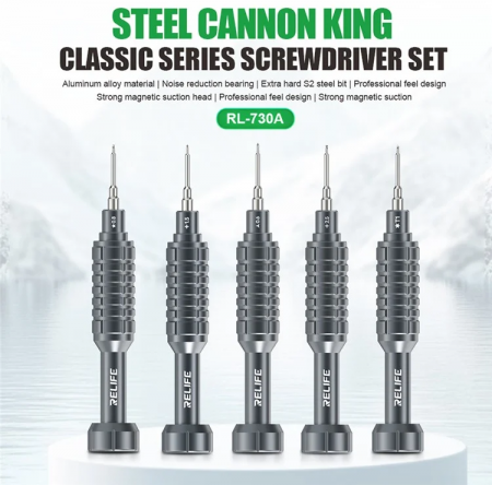 Surubelnite - TRUSA / KIT / SET 5 SURUBELNITE RELIFE RL-730A