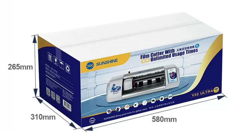 Aparat Taiat Folii Protectie Telefon SUNSHINE Y22 Ultra - Fara Limitari [2]