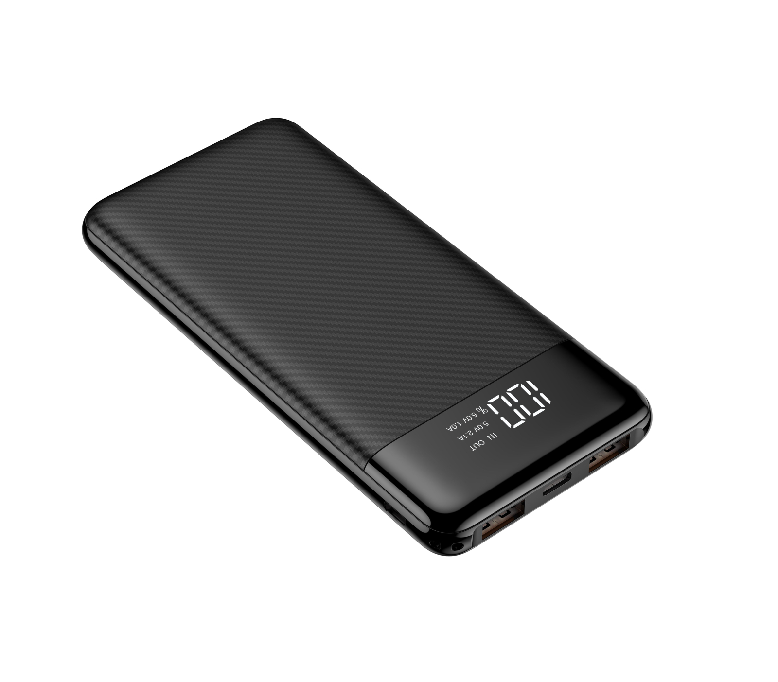 Acumulator / Baterie Externa VEGER 10000 mAh L11 (W1087) - NEGRU [5]