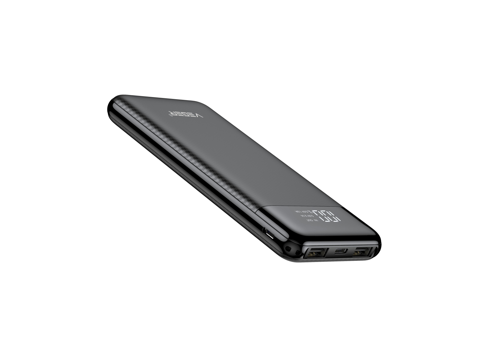 Acumulator / Baterie Externa VEGER 10000 mAh L11 (W1087) - NEGRU [2]