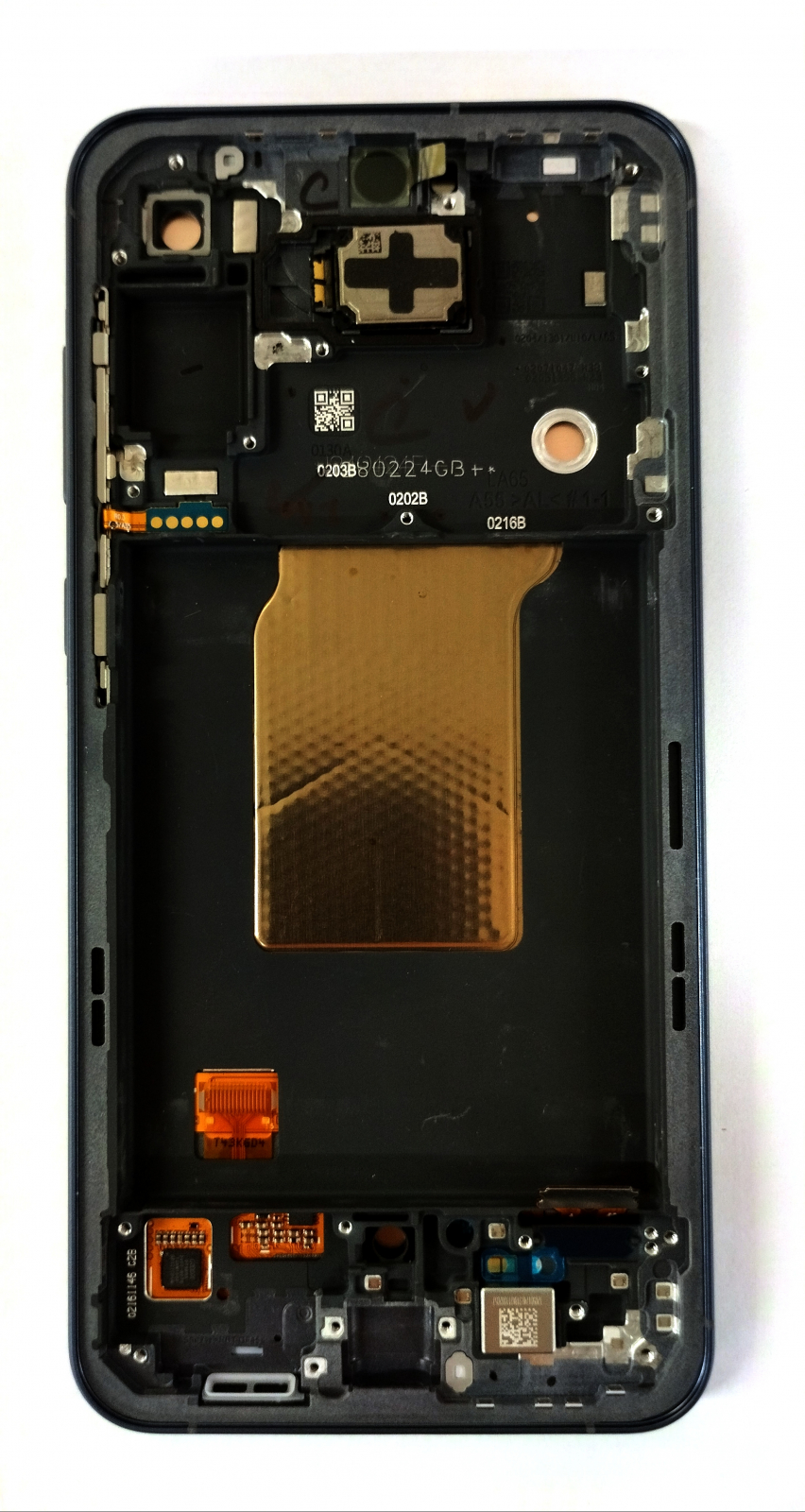 Ecran Display Samsung A55 5G 2024 / A556 Service Pack Cu Rama - Black / Navy [1]